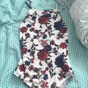 floral bodysuit
